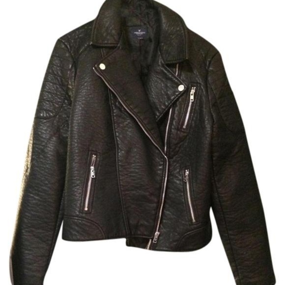 American Eagle Outfitters Jackets & Blazers - Vegan Leather Moto Biker Jacket
